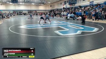 160 lbs Cons. Round 1 - Nate Khotsombath, Rogers vs Louis Romer, Blaine