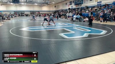 160 lbs Cons. Round 1 - Nate Khotsombath, Rogers vs Louis Romer, Blaine