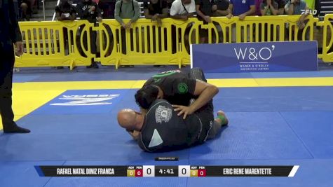 Eric Rene Marentette vs Rafael Natal Diniz Franca 2025 Pan IBJJF Jiu-Jitsu No-Gi Championship