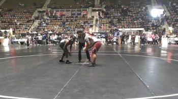 6A 285 lbs Champ. Round 1 - Dominic Sager, Stanhope Elmore vs Marquavion Hawkins, Northridge High School