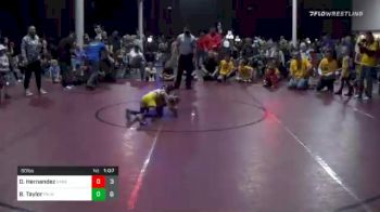 50 lbs Prelims - Damien Hernandez, Team New York/New England vs Bowen Taylor, PA West