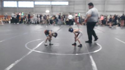 40 lbs Quarterfinals (8 Team) - Dayton Wax, Neighborhood Wrestling vs Mathew Sabol, Mitten Mayhem