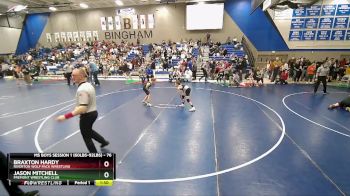 76 lbs Champ. Round 2 - Jason Mitchell, Fremont Wrestling Club vs Braxton Hardy, Riverton Wolf Pack Wrestling