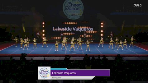 Lakeside Vaqueros - Wescon [2024 West Coast Conference Thursday] 2024 Pop Warner National Cheer & Dance Championship