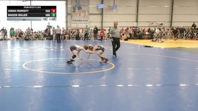 48 lbs Round 5 - 3:00pm Friday - Jonah Burkett, PA USA vs Mason Miller, Iowa Black