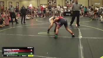 101 lbs Round 4 (6 Team) - Massimo Perentin, Mat Assassins vs Gavin Rodriguez, Elite Wrestling