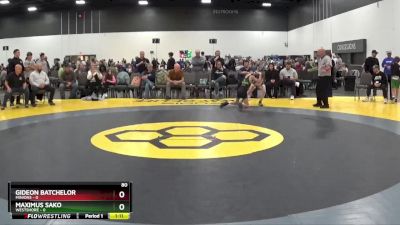 80 lbs Quarterfinals (8 Team) - Maximus Sako, Westshore vs Gideon Batchelor, Minions
