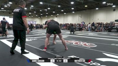 Matthew Cox vs Daniel Carlson 2026 ADCC West Coast Trials