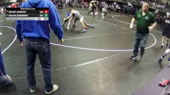 150 lbs Cons. Round 2 - Elliot London, Norfolk Jr Wrestling vs Macin Summers, Hershey Youth Wrestling