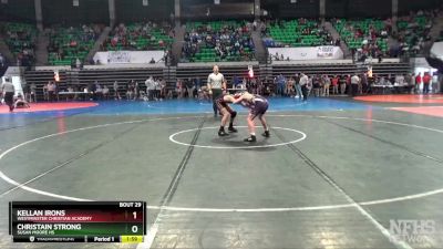 1A-4A 113 Champ. Round 1 - Christain Strong, Susan Moore Hs vs Kellan Irons, Westminster Christian Academy