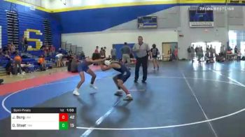 113 lbs Semifinal - Javier Berg, Law (WI) vs Owen Staat, Thoroughbred Wrestling Academy