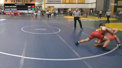 165Green lbs Rr Rnd 3 - Alex Uryniak, Maryland vs Jaxon Torres, Sacred Heart