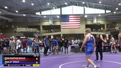 157 lbs Quarterfinal - Evan Bartholomaus, MN vs Findley Smout, TN