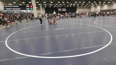 175 lbs Champ. Rd Of 32 - Malcolm Aranda, Wolf Pack Wrestling TX vs Emmett Whitaker, Bear Claw Wrestling Club- Maple Valley Jr Wrestling
