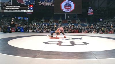 113 lbs Champ. Rd Of 128 - Nathan Schuman, Pennsylvania vs Andreas Monrial, Wisconsin