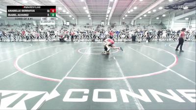 120 lbs Consi Of 8 #1 - Anabelle Serratos, CA vs Isabel Alvarez, FL