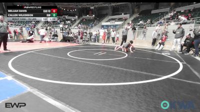 76 lbs Round Of 16 - Nelijah Davis, Black Fox Wrestling Club vs Callen Wilkinson, Raw Wrestling Club