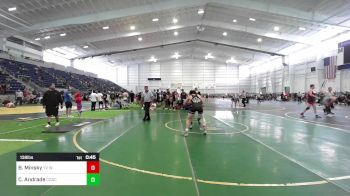138 lbs Consi Of 8 #2 - Bryan Minsky, YV Wrestling vs Cash Andrade, Coachella Valley WC
