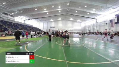 138 lbs Consi Of 8 #2 - Bryan Minsky, YV Wrestling vs Cash Andrade, Coachella Valley WC