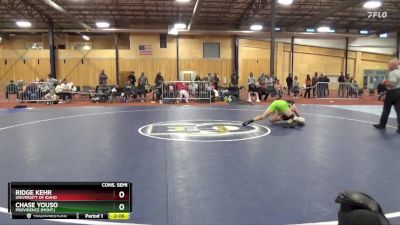 184 lbs Cons. Semi - Chase Youso, Providence (Mont.) vs Ridge Kehr, University Of Idaho