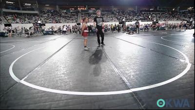 100 lbs Rr Rnd 1 - Zariah Meely, Carl Albert vs Harley Clark, Ardmore Takedown Club