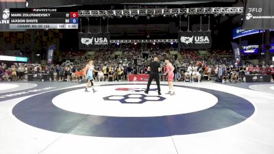 132 lbs Champ. Rd Of 128 - Mark Zolotarevsky, CT vs Jaxson Shute, MO