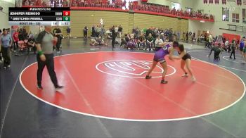 135 lbs Champ. Round 1 - Gretchen Fewell, Crook County vs Jennifer Reinoso, Edmonds Woodway