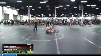 115 lbs Round 2 (8 Team) - Ryan Steckley, U2 Upstate Uprising Gold vs Kaiden Proctor, 84 Athletes