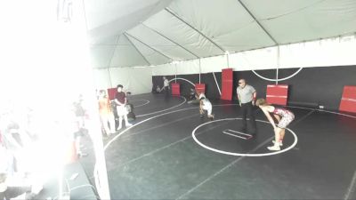 138 lbs Cons. Round 2 - Victor Rueda, Rolling Hills Wrestling Club vs Ace Gibson, Simi Valley High School