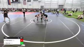77 lbs Rr Rnd 1 - Maya Rodriguez, Dominate WC vs Jace Brenner, Lions WC