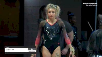 Kaylee Cole - Vault, Stanford - 2019 NCAA Gymnastics Regional Championships - Oregon State
