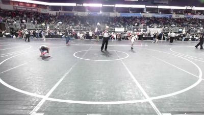 60 lbs Round Of 16 - Creed Long, Powerhouse WC vs Tucker Percival, Neosho Youth Wrestling