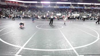 60 lbs Round Of 16 - Creed Long, Powerhouse WC vs Tucker Percival, Neosho Youth Wrestling