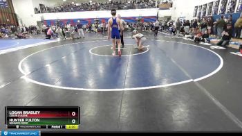 138 lbs Champ. Round 2 - Logan Bradley, Coeur D Alene vs Hunter Fulton, Bonners Ferry