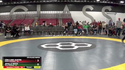 75 lbs Placement Matches (8 Team) - Apollo Rock, Team Missouri vs Jon Luke Austin, Legacy National