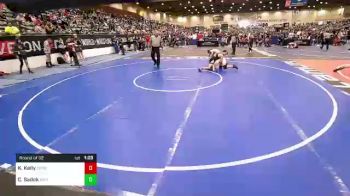 101 lbs Round Of 32 - Kanoe Kelly, Salem Elite Mat Club vs Charles Sadek, War Head Wrestling Club