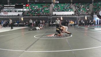 1A-4A 150 Cons. Round 2 - Karson Locker, New Hope HS vs Noah Bartlett, Cherokee County