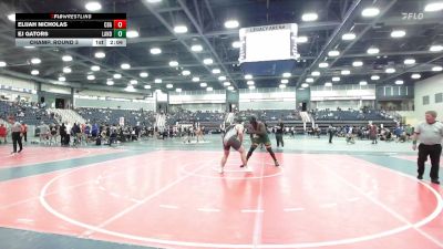 285 lbs Champ. Round 3 - Ej Gators, LANDER vs Elijah Nicholas, Central Baptist (Ark.)