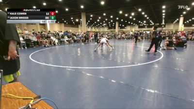 113 lbs Champ. Round 1 - Kale Cowen, B.R.A.W.L vs Jaxon Briggs, Stronghold Wrestling Club