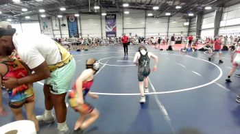 56 lbs Rr Rnd 3 - Lucas Schuman, Mat Assassins Yellow vs Hank Blair, Ohio Gold