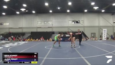 185 lbs Placement Matches (8 Team) - Bryn Schmidt, Wisconsin vs Alexis Penley, Illinois