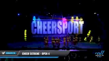 Cheer Extreme - Open 4 [2021 L4 International Open Coed Day 2] 2021 CHEERSPORT National Cheerleading Championship