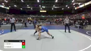 126 lbs Round Of 64 - Gavin Holland, Threshold Wrestling Club vs Cole Carroll, Punisher