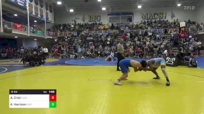 172 lbs R-64 - Alex Crist, Chestnut Ridge vs Kentae Harrison, Eastside-SC