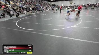 150 lbs Cons. Round 4 - Cole Anderson, Plymouth vs Reese Yunke, Peshtigo