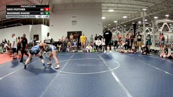 135 lbs Quarterfinals (8 Team) - Hayli Fletcher, Girls With Grit vs Mackenzie Shaver, North Carolina Gold