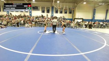 100 lbs Consi Of 8 #2 - Aidalish Cruz, Chicopee vs Lacey Miner, King Philip