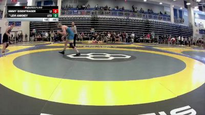165 lbs Cons. Round 6 - Levi Ankney, Ayersville vs Jimmy Eisentrager, Liberty-Benton