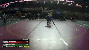 2A 113 lbs Cons. Round 2 - Holden Kapsos, Suncoast vs Kaiden Ballinger, Charlotte