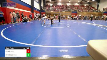 84 lbs Semifinal - Kamden Bell, Sperry Wrestling Club vs Bryson Gelinas, Believe To Achieve WC